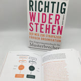 Stefan Kaduk, Dirk Osmetz: Richtig widerstehen. Der Weg zur strapazierfähigen Organisation. Das Experimentierbuch für Musterbrecher