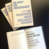 Andreas Schiemenz: Die Kraft der Großzügigkeit. Wie Philanthropie unsere Gesellschaft verändert.