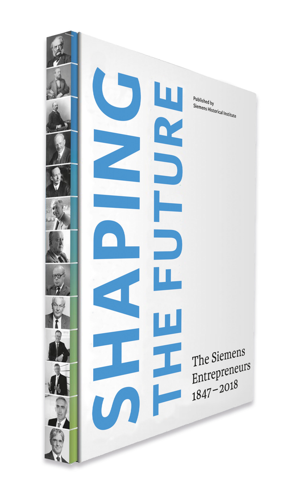 Buchcover Siemens Historical Institute: Shaping the Future.