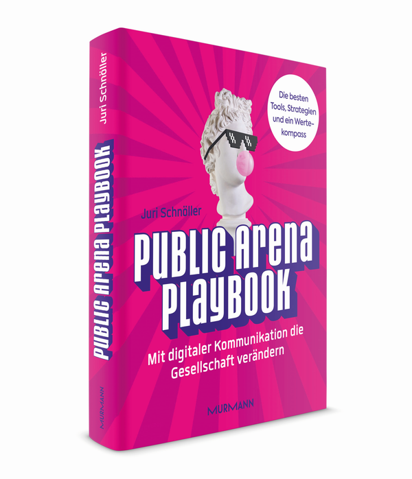 Buchcover Schnöller: Public Arena Playbook. 