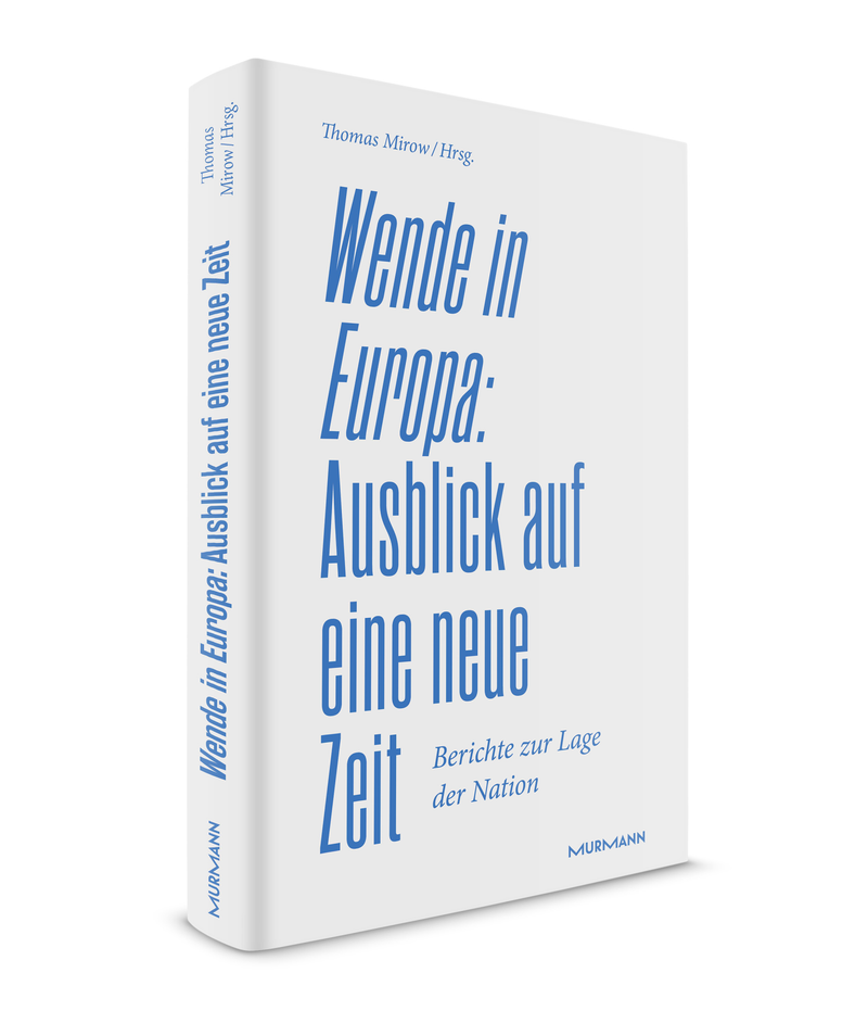 Buchcover Mirow "Wende in Europa"