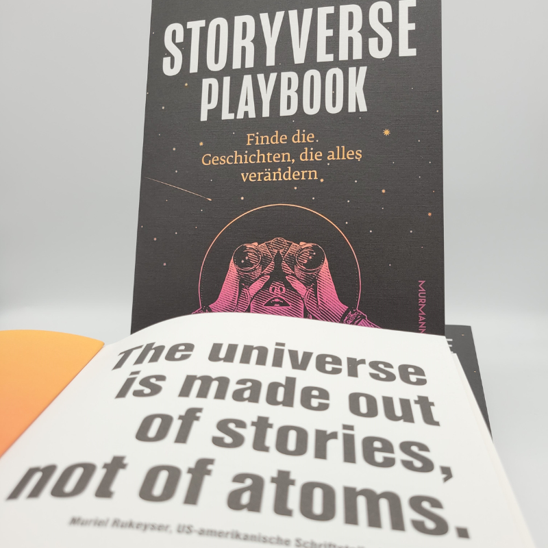 Bernhard Fischer Appelt: Storyverse Playbook. Finde die Geschichten, die alles verändern.