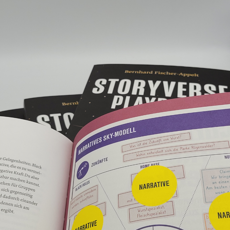 Bernhard Fischer Appelt: Storyverse Playbook. Finde die Geschichten, die alles verändern.