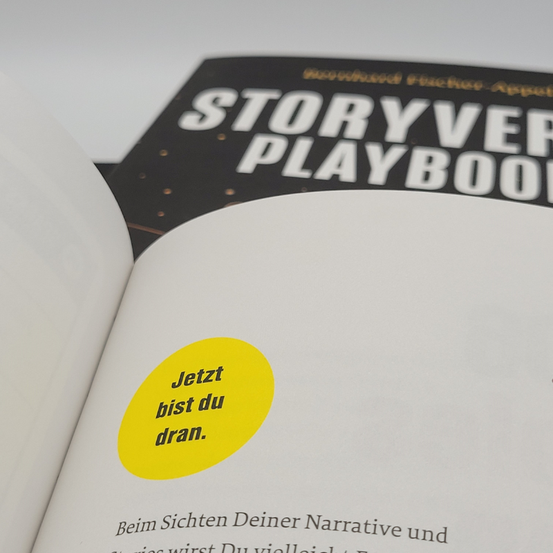 Bernhard Fischer Appelt: Storyverse Playbook. Finde die Geschichten, die alles verändern.